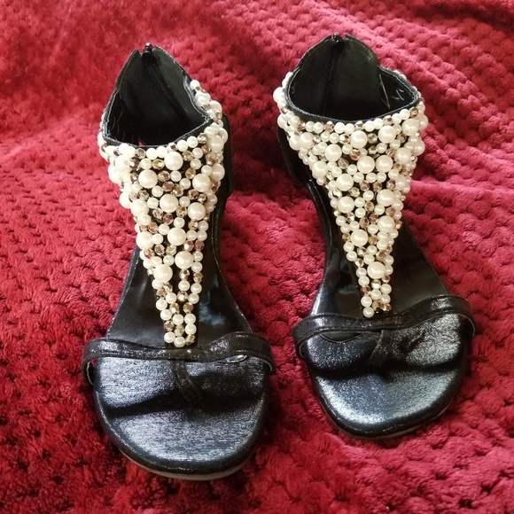 Shoes - Beaded Sandles